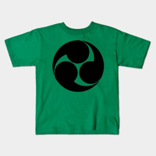 Mitsudomoe Symbol Kids T-Shirt